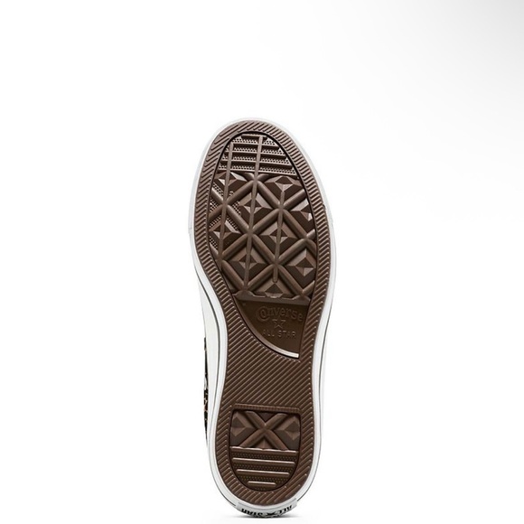 Converse High Top Sneakers - Leopard Brown & Black - Picture 4 of 5